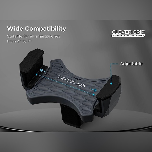 Bell+Howell Clever Grip Phone Mount New - Picture 3 of 11